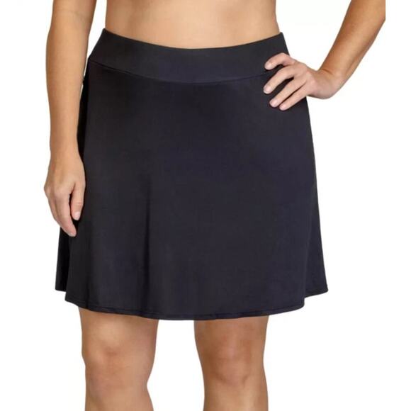 Tail Women's ONYX Black Flounce Pull- On Tennis Skort Size S - Picture 1 of 9
